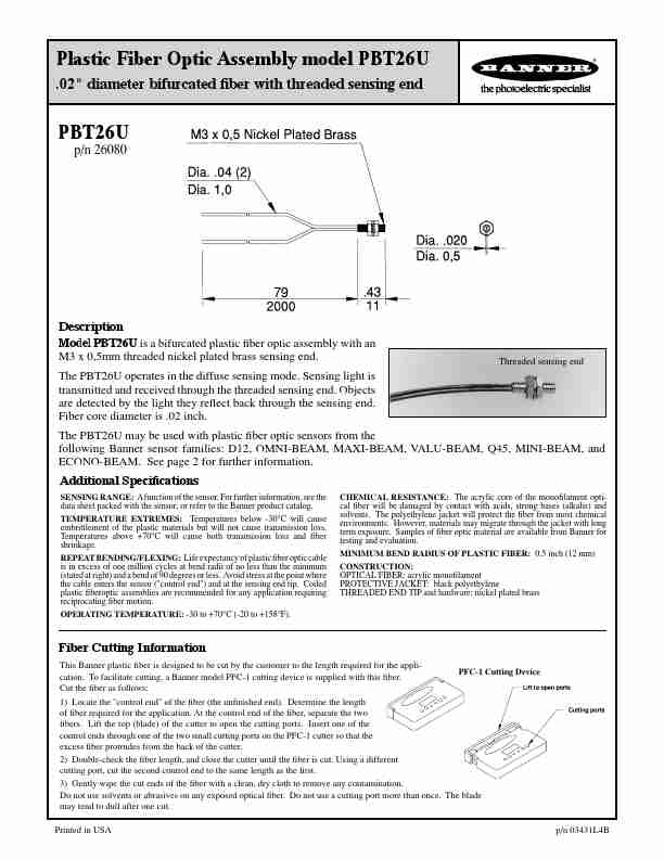 Banner Home Safety Product PBT26U-page_pdf